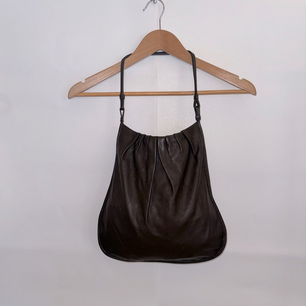 J Crew leather satchel